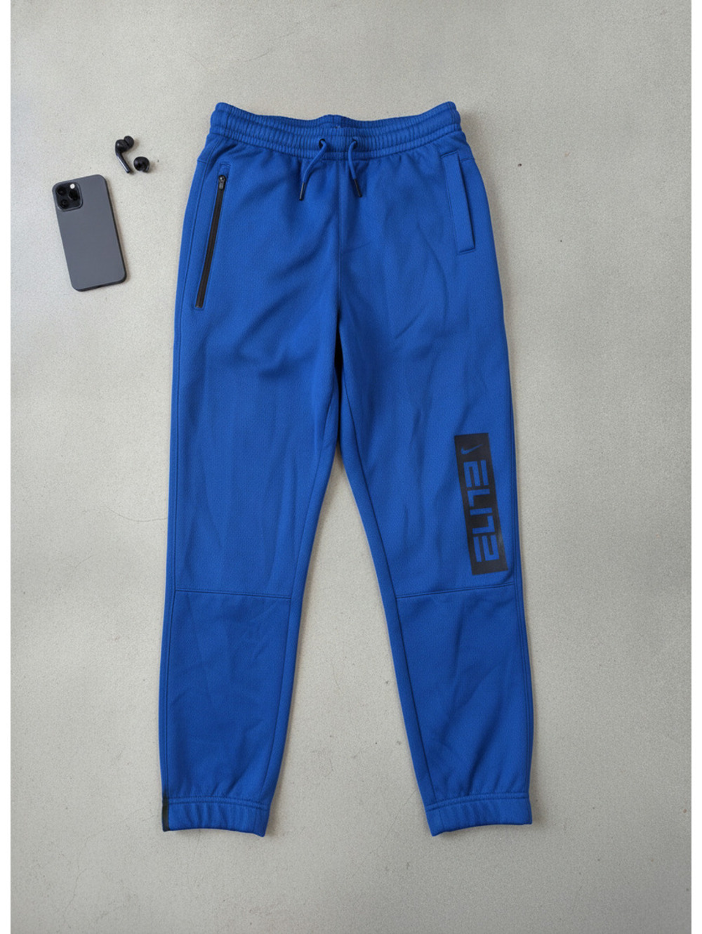Nike Elite Blue Dri-Fit Jogger Pants Standard Fit Size Large